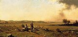 Famous Resting Paintings - Hunters Resting